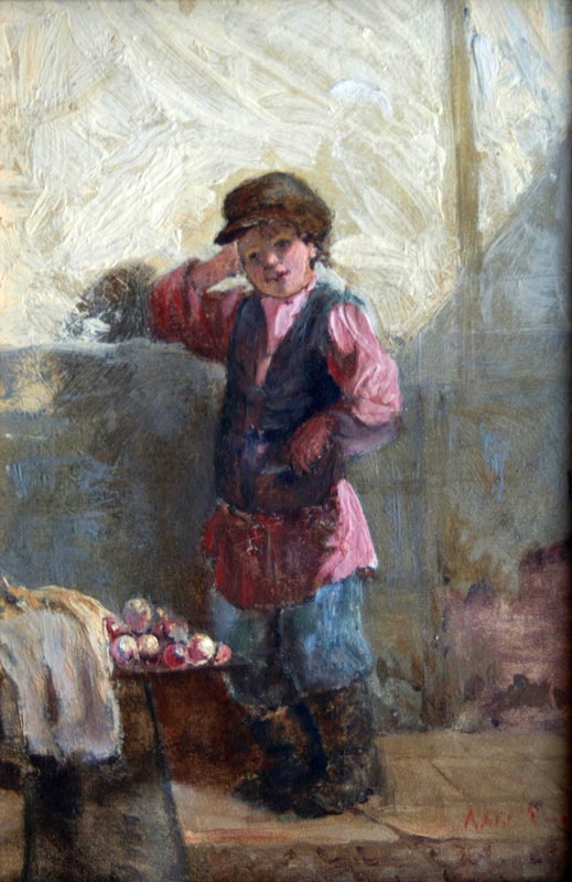 Мальчик-разносчик (Delivery boy), 1880