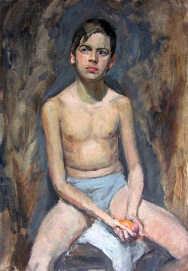 Мальчик с фруктом (Boy with fruit), 2020