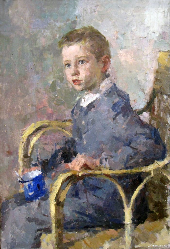 Портрет сына (Portrait of a boy), конец 1950-х