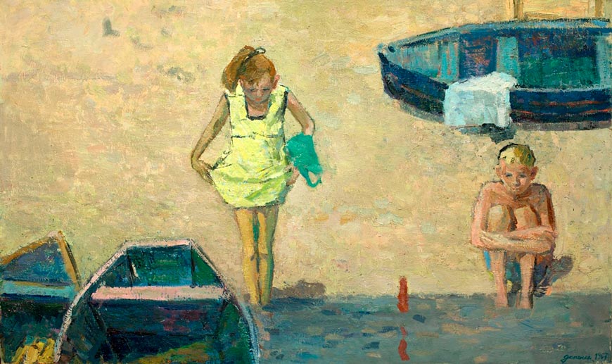 На песчаной косе (On a sandy foreland), 1967