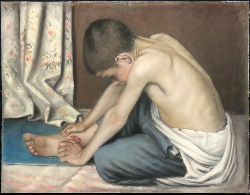 Garçon blessé au pied (Мальчик, поранивший ногу), 1895