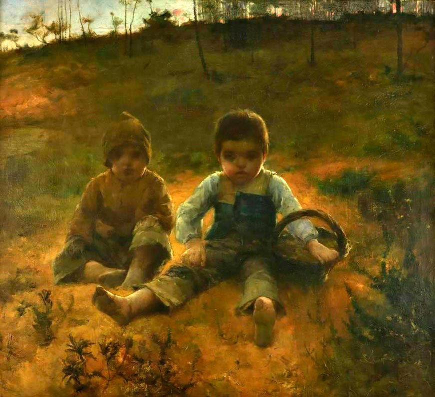 Meninos da Beira (Мальчики на краю), 1891