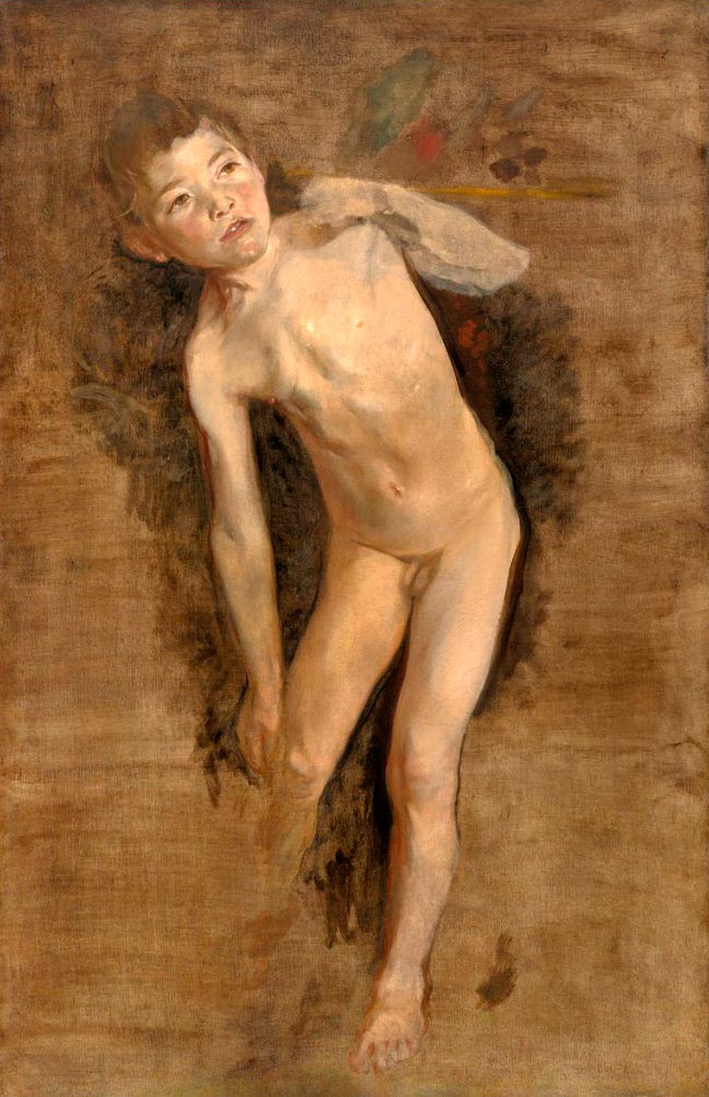 Enfant nu (Нагой ребёнок), 1870s