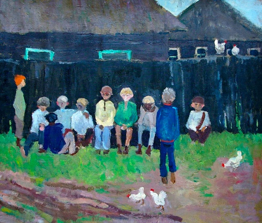 Карелия. В деревне (Karelia. In the village), 1970-е