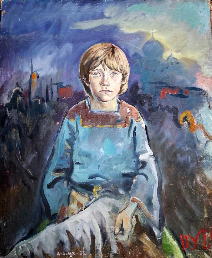 Саша. Портрет сына (Sasha. Portrait of the son)