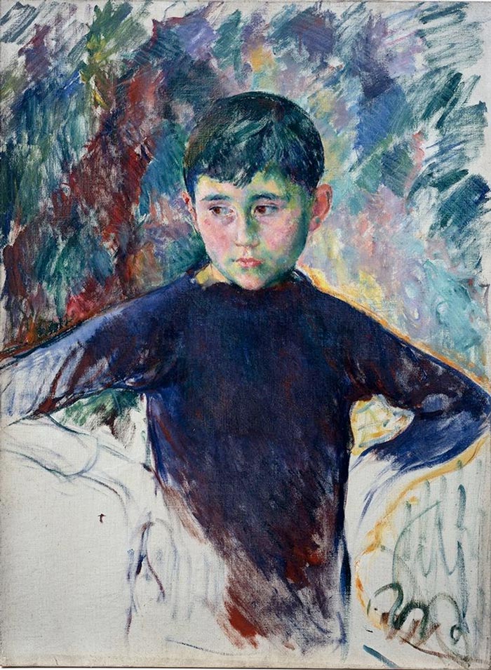 Portrait du fils de l'artiste (Портрет сына художника), 1907