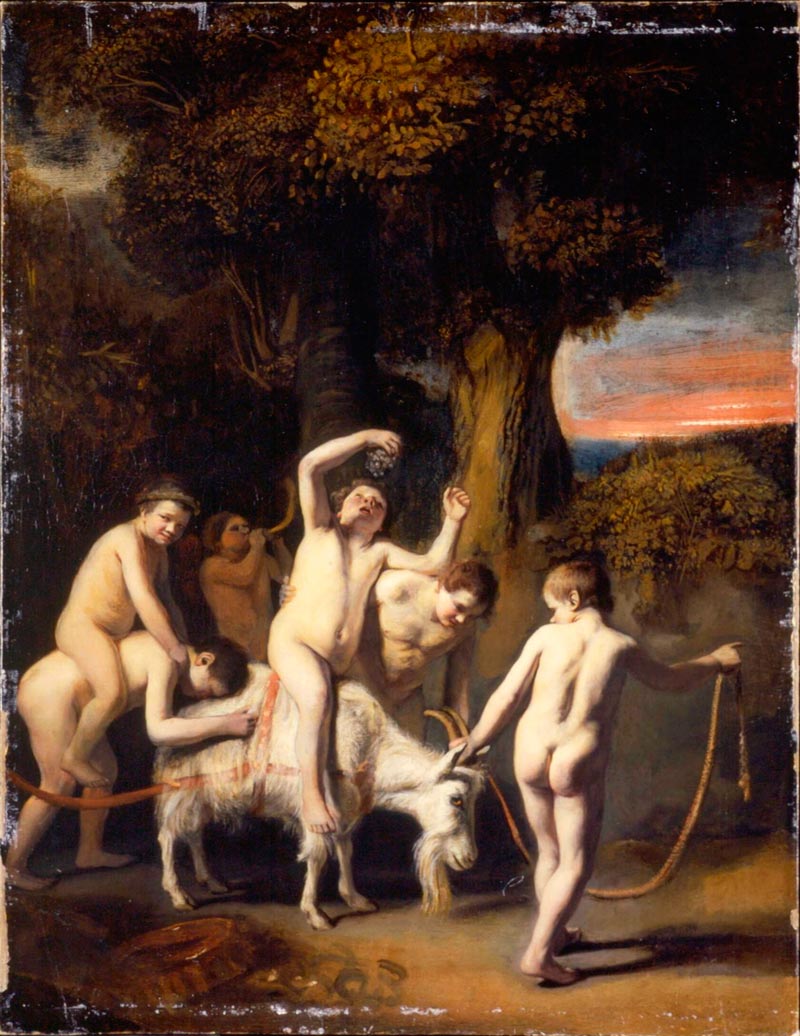 An infant bacchanal (Младенческая вакханалия)