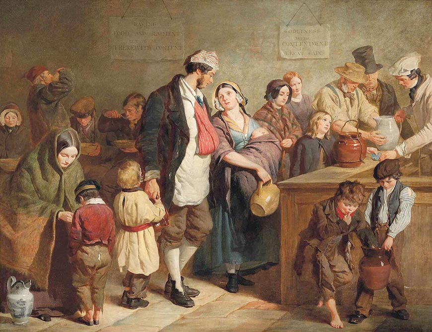 The Parish Soup Kitchen (Приходская суповая кухня), 1851