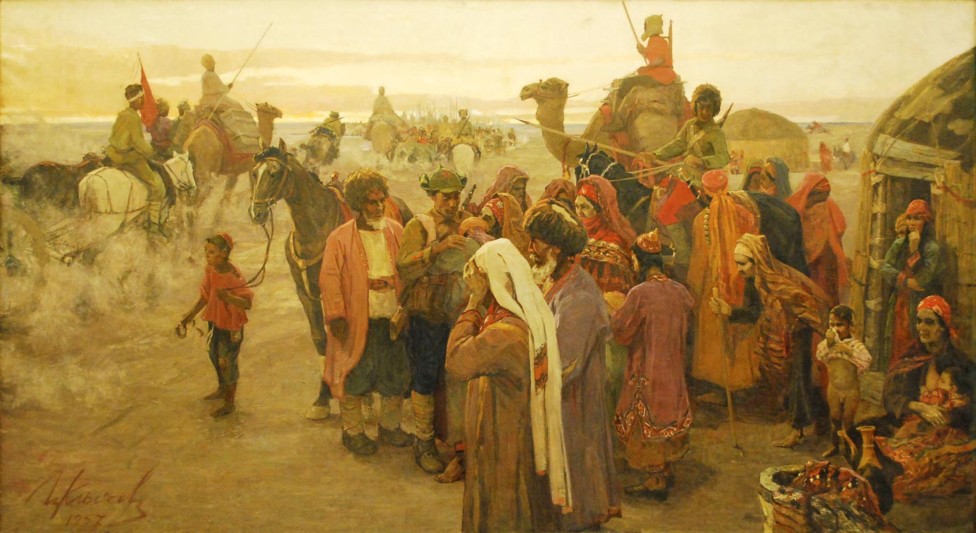 За лучшую долю / На интервентов (For a better share / On the invaders), 1957