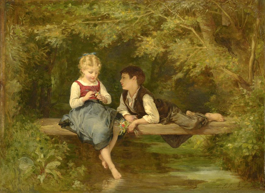 First Love (Первая любовь), c.1872