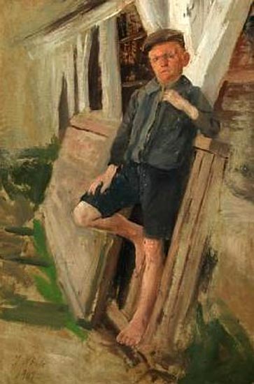 Bauernjunge (Крестьянский мальчик), 1908