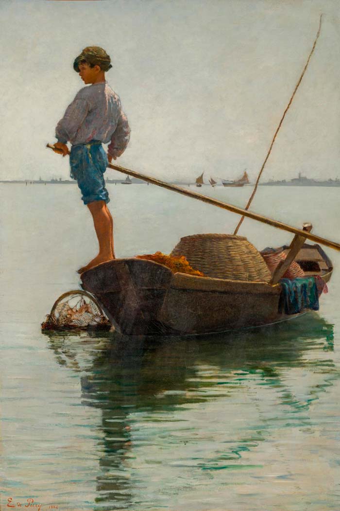 Young fisherman (Юный рыбак), 1886