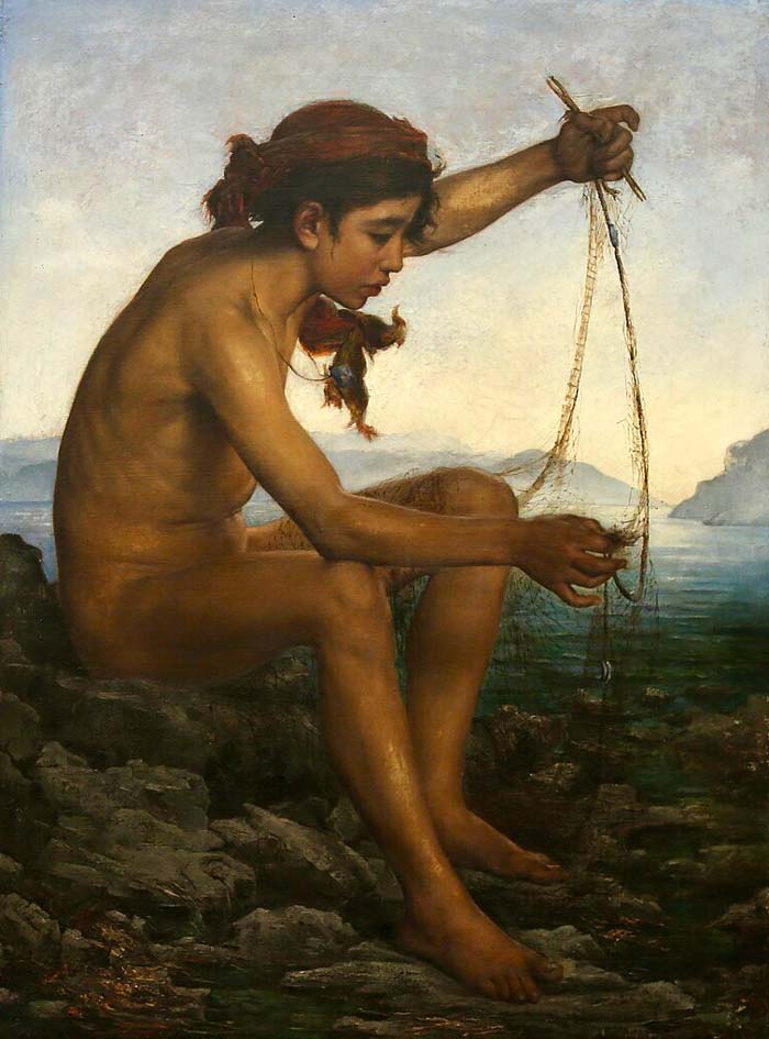 Fisherman of Capri (Рыбак с Капри), 1890