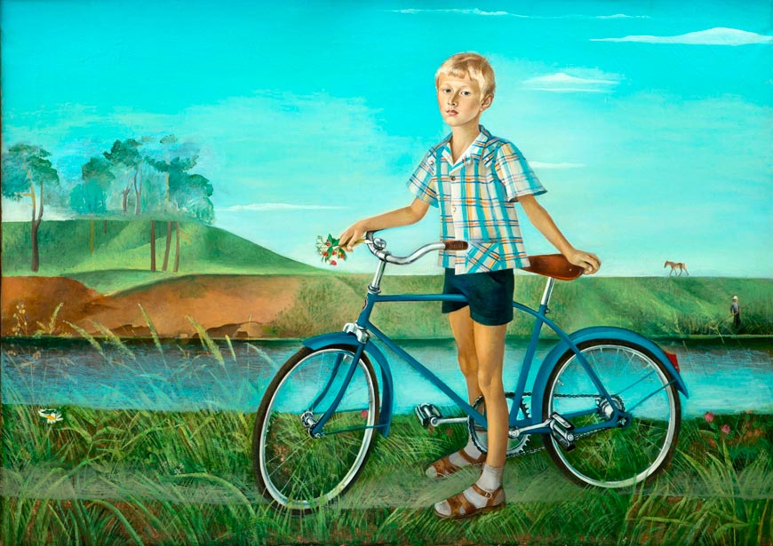 Портрет Ромы Шубочкина (Portrait of Roma Shubochkin), 1985