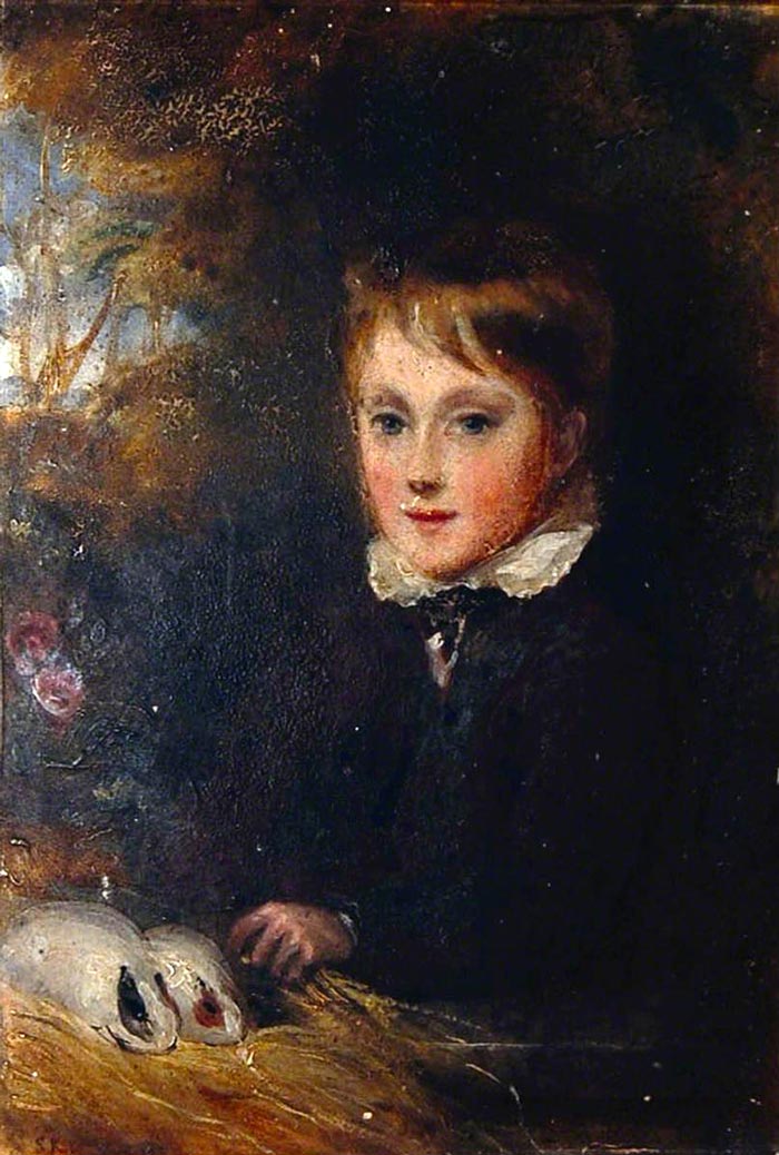 Charles 'Carlino' Brown, Aged 6 (Чарльз «Карлино» Браун, 6 лет), 1826