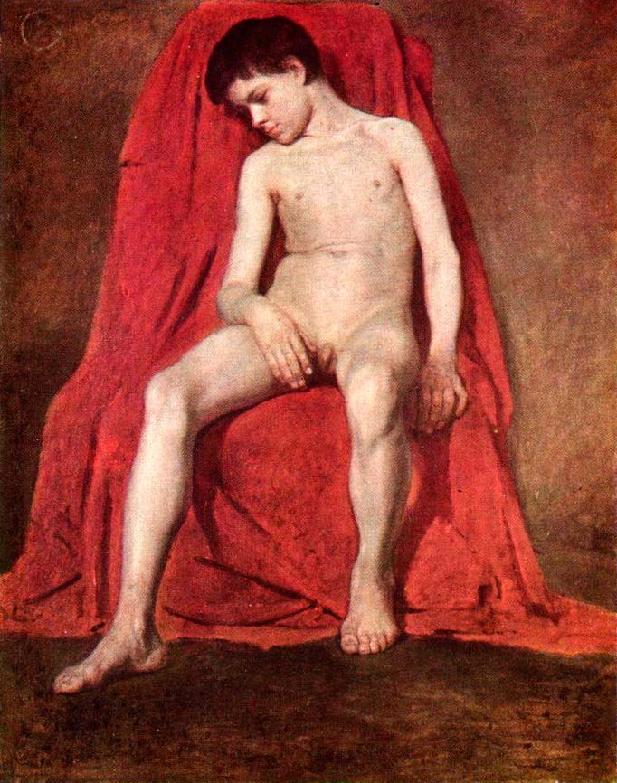 Натурщик / Молодой человек (Model / Young Man), 1874