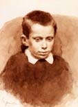 Portrait of Alexander Matveev as a Child