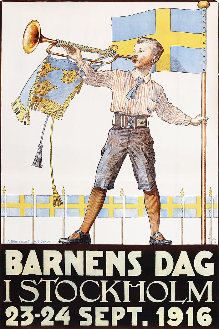 Barnens Dag (День детей), 1916