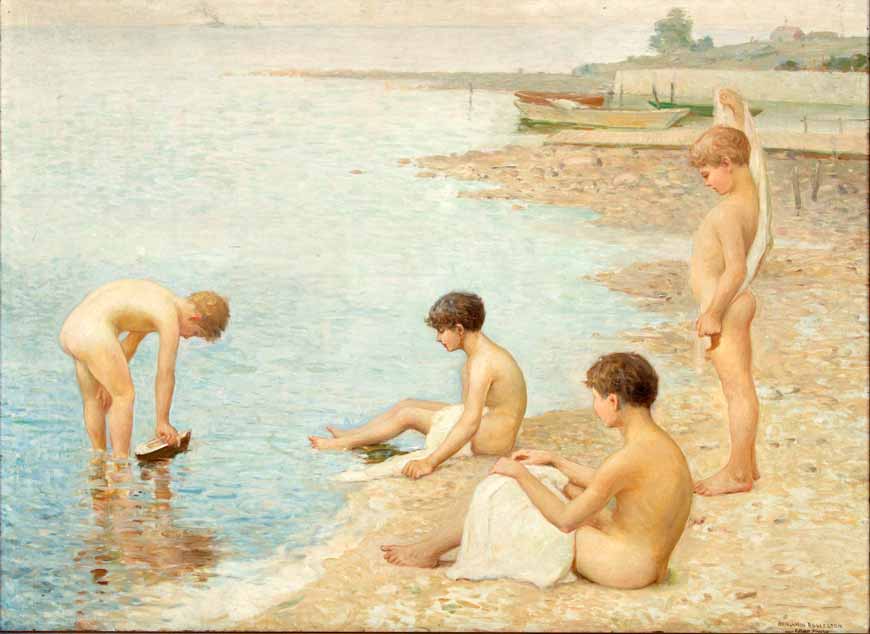 Boy Resting (Отдыхающий мальчик)