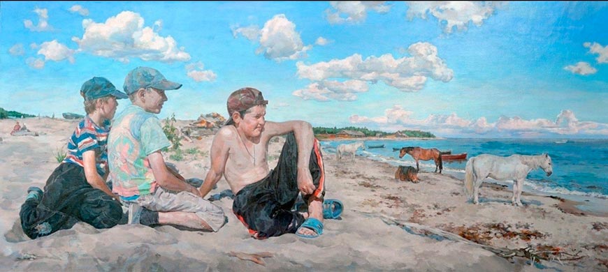 Дети у моря (Children by the Sea), 2011