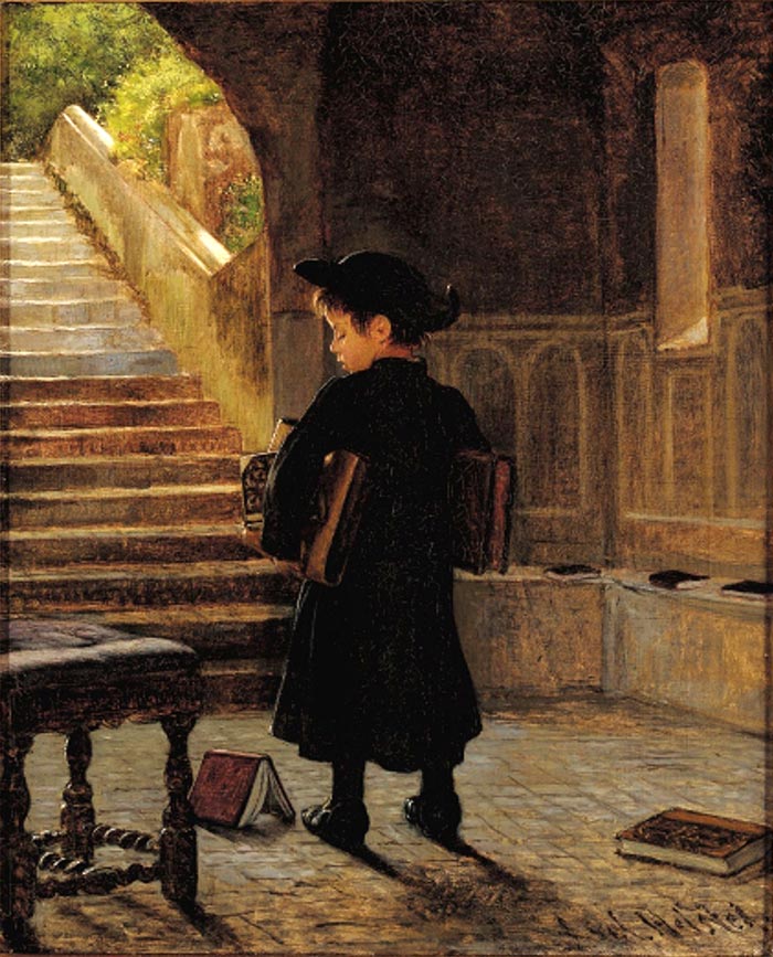 Italian genre scene (Итальянская жанровая сцена), 1872
