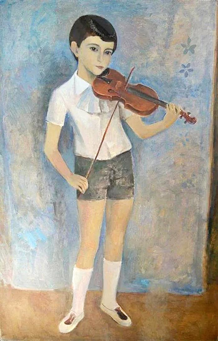 Скрипач (Violinist), 1983 