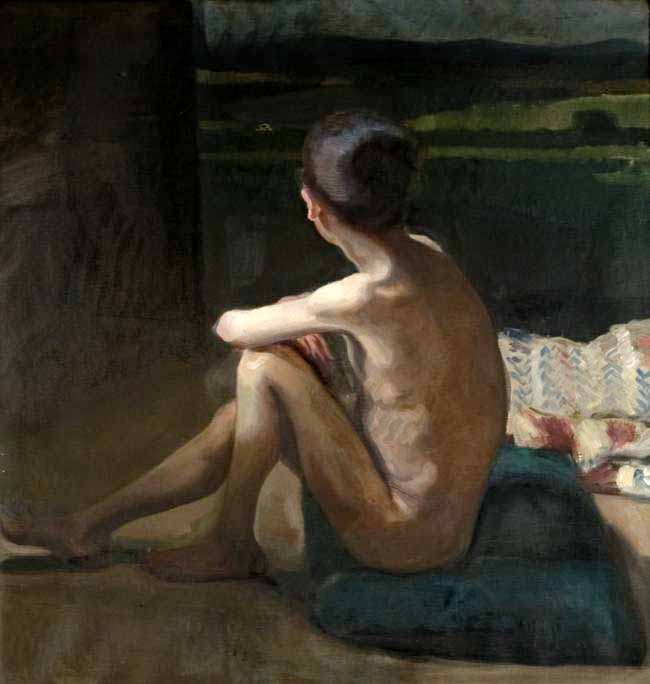 Nu. Sen título (Обнажённый. Без названия), 1907