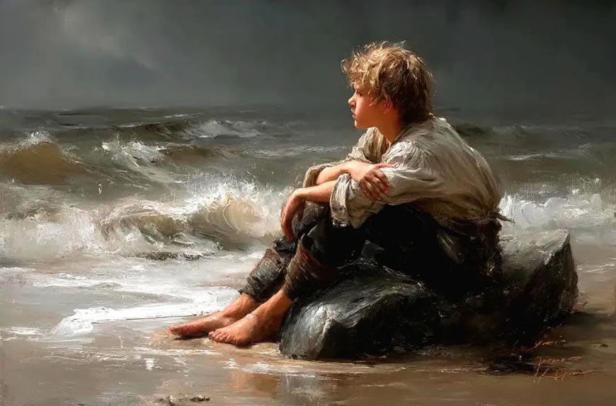 Ogni onda del mare è una nuova possibilità (Каждая морская волна – это новая возможность)