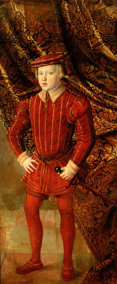 Erzherzog Ferdinand II. als Knabe, Landesfürst von Tirol (Эрцгерцог Фердинанд II в детстве, правитель Тироля), c.1540