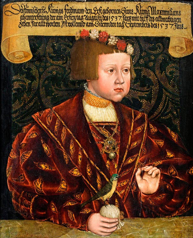 Portrait of Archduke Maximilian (Портрет эрцгерцога Максимилиана), 1557