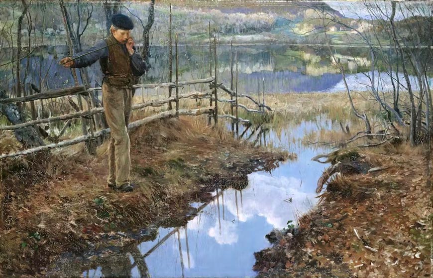 Seljefløyten (Ивовая флейта), 1889
