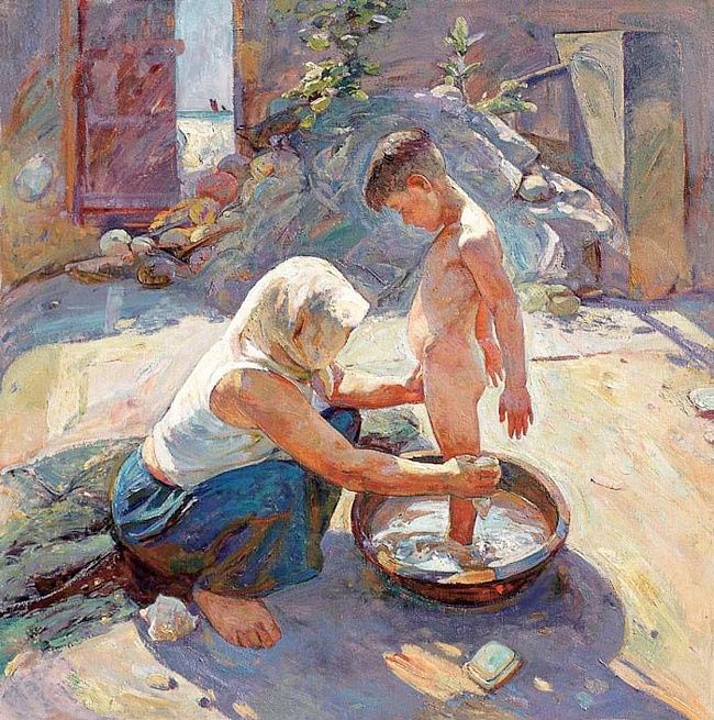 年作 渔乡的记忆之三 (Воспоминания о рыбацкой деревне III), 2008