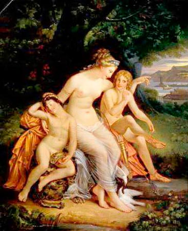 Venus, Cupid and the young Bacchus (Венера, купидон и юный Бахус)
