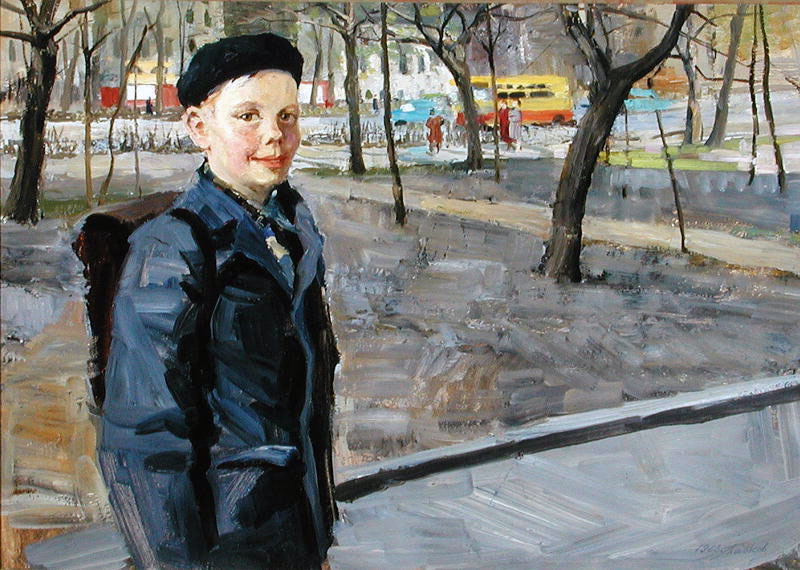 Portrait of Kostya Blagovich Cheysky (Портрет Кости Чейского), 1963