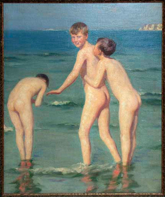 Boys on a Beach (Мальчики на пляже) 