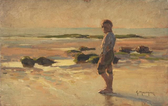 Enfant sur la plage (Ребёнок на пляже)