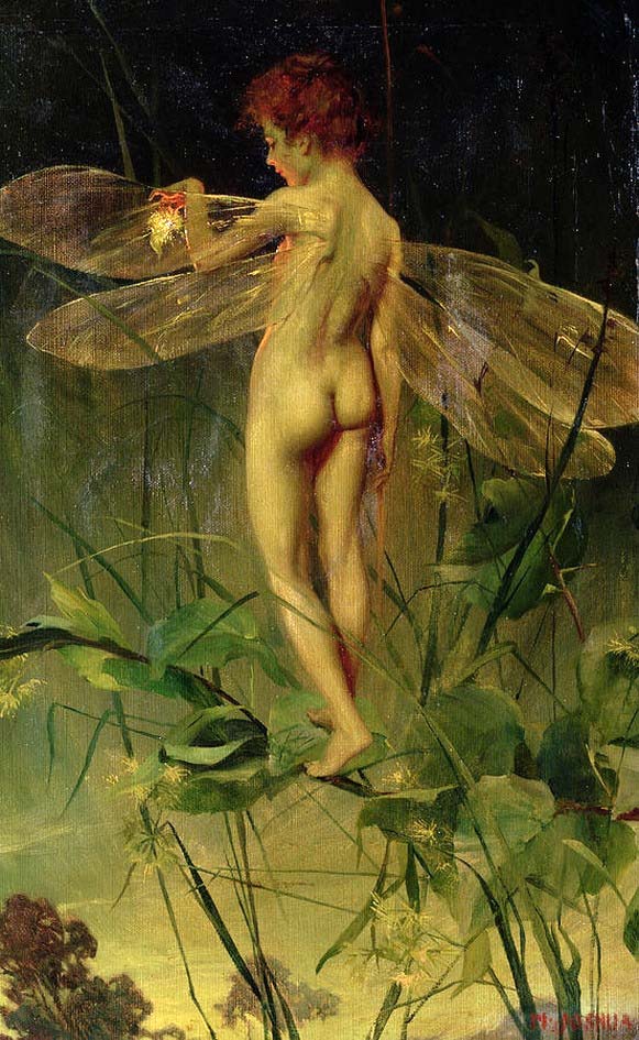 Fairy Boy / The Dragonfly (Сказочный мальчик / Стрекоза), c.1905