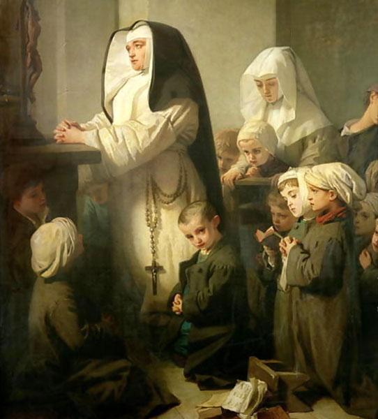 The Prayer of the Children Suffering from Ringworm (Молитва детей, страдающих от стригущего лишая), 1853