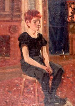 Portrait of a Seated Boy (Портрет сидящего мальчика), 1897