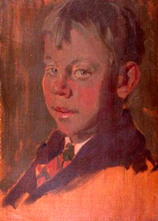 Portrait of a Boy in Suit and Tie (Портрет мальчика в костюме и галстуке)