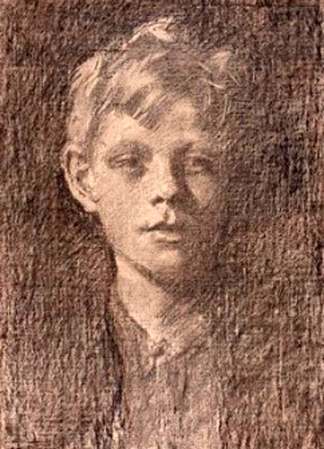 Portrait of a Young Boy in Jacket and Tie (Портрет мальчика в жакете и гастуке)