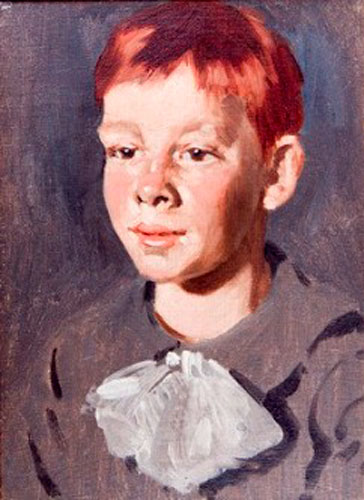 Portrait of a Young Boy with Red Hair (Портрет мальчика с рыжими волосами)