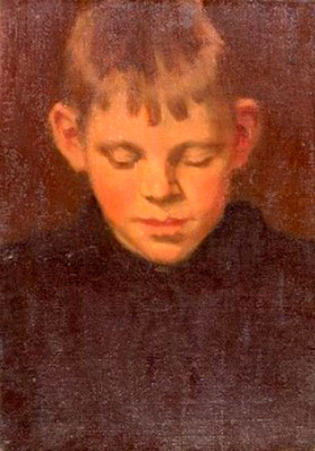 Portrait of a Young Man in a Black Sweater (Портрет мальчика в чёрном свитере)