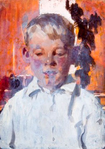 Portrait of a Young Man in a White Shirt (Портрет мальчика в белом свитере)