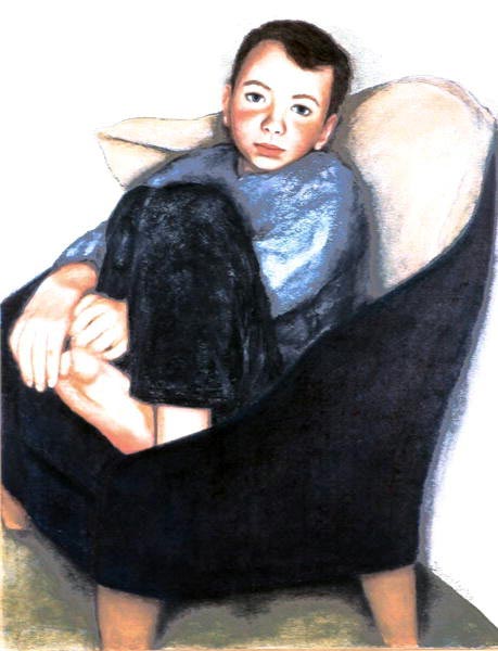 Boy in a Chair (Мальчик в кресле), 2003