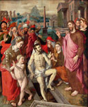 Triptych of the Micault Family (Триптих семьи Мико), 1539-1559 central part of the triptych/центральная часть триптих