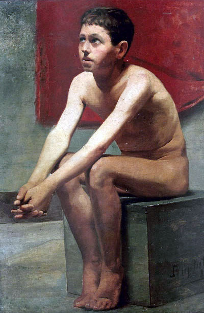 Nu de menino (Обнажённый мальчик), 1889