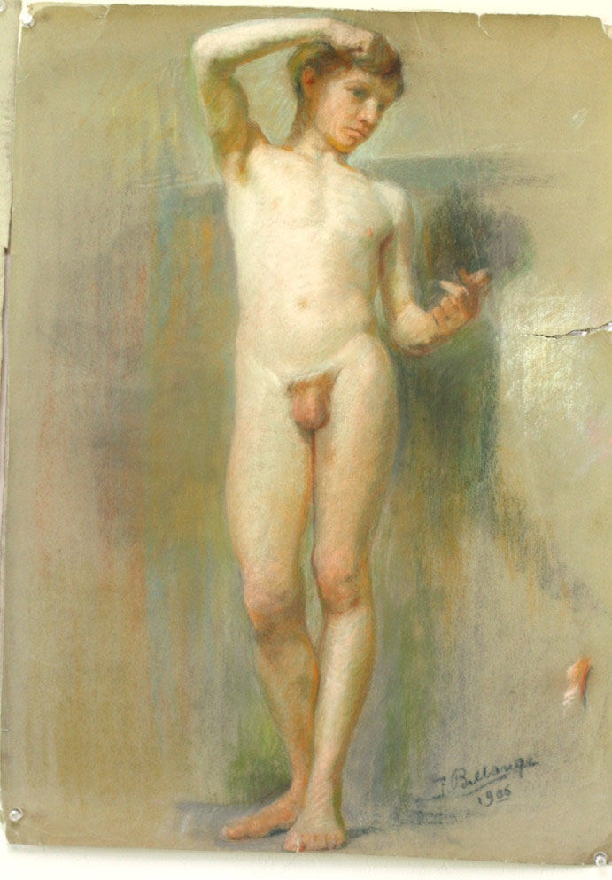 Nu Academique Jeune Homme (Академический рисунок обнажённого юноши), 1906