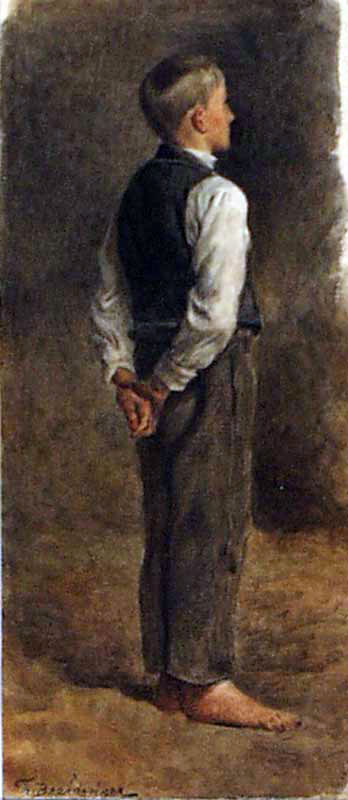 Study of a Boy (Эскиз мальчика), ca.1880