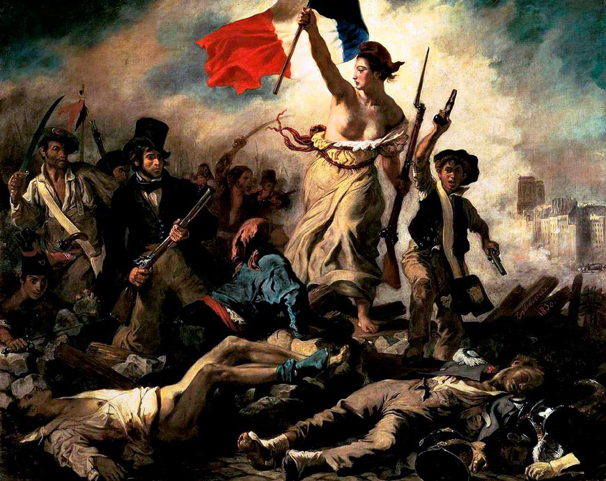 La Liberté Guidant le Peuple (Свобода, ведущая народ), 1830